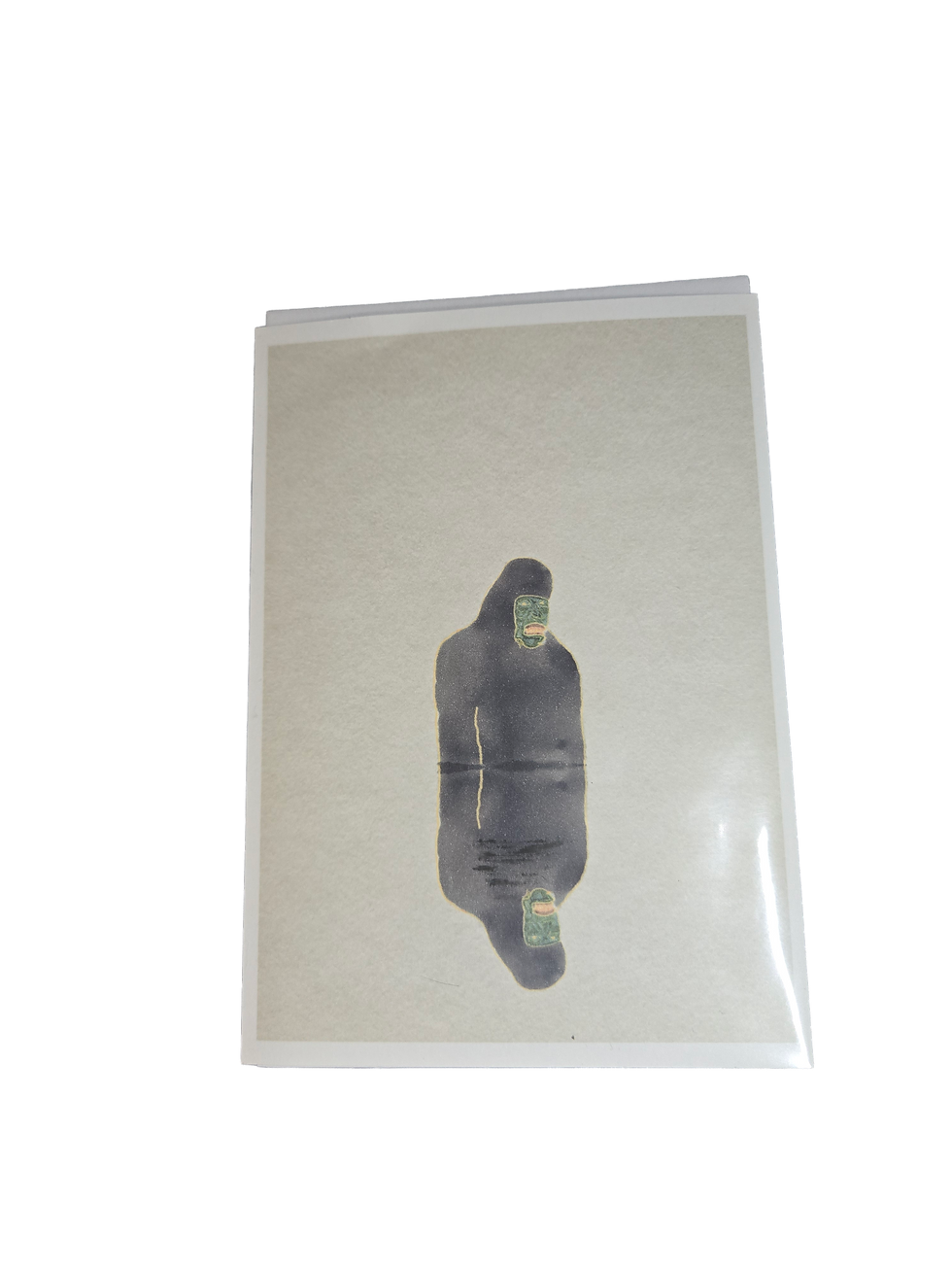 sadmenz A6 Print sad horror man spooky scary bad art wizard.stink wizard stink drugula's crypt sounds