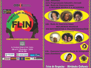 2ª FEIRA DE LITERATURA, IDÉIAS E NEGÓCIOS - com Recorte Étnico Afro e de Gênero – FLIN – NEGRAS EM A
