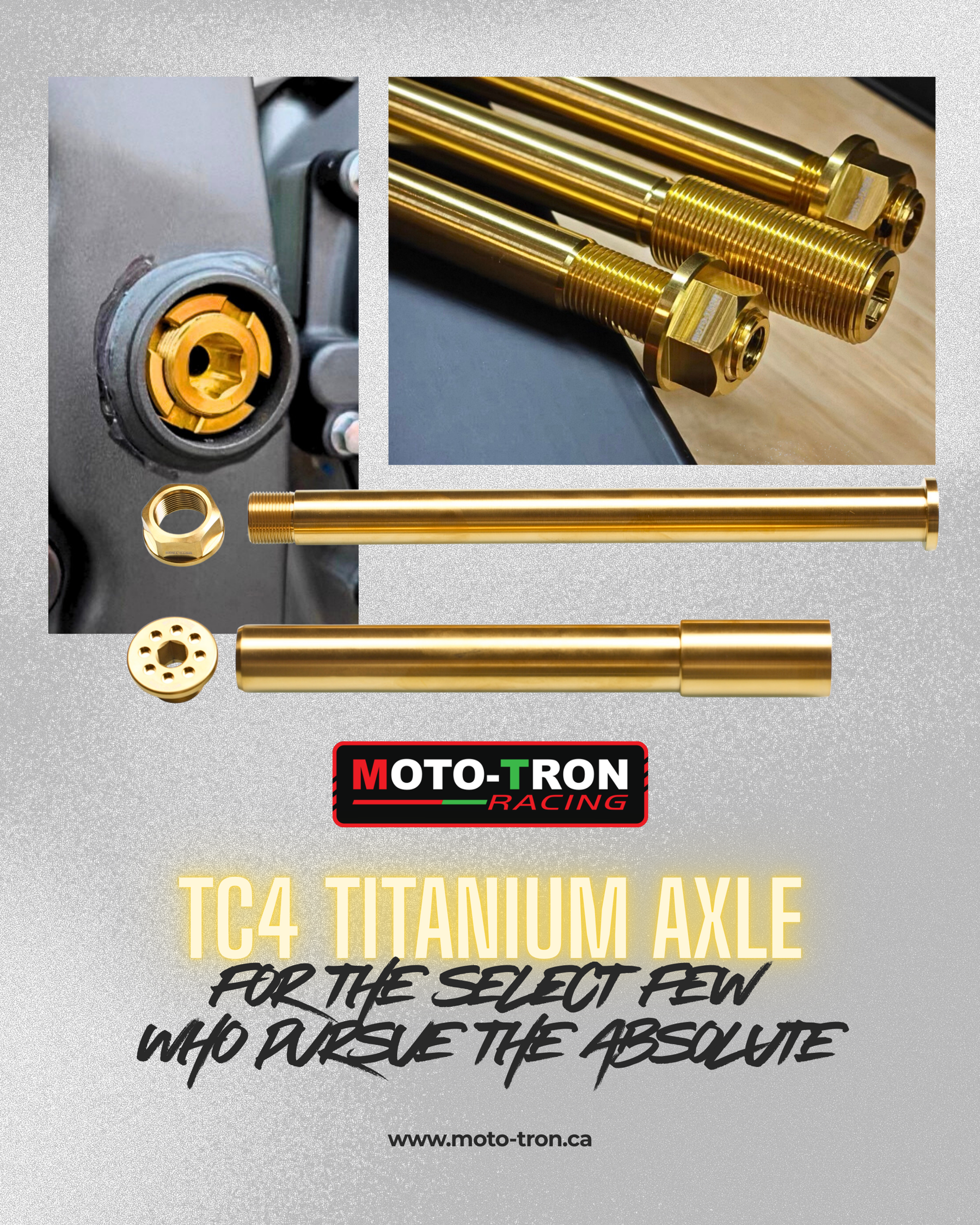 TC4 Titanium Axles