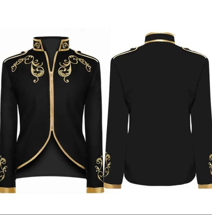 Black men's jacket
