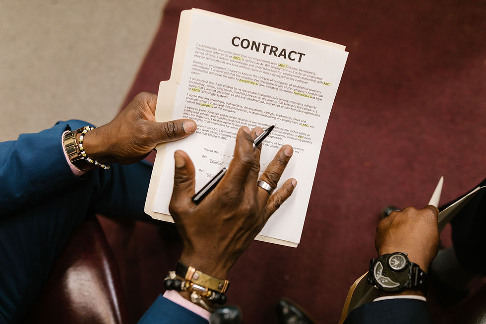 Contract review illustrating the importance of checking supplier contract renewals before budget planning.