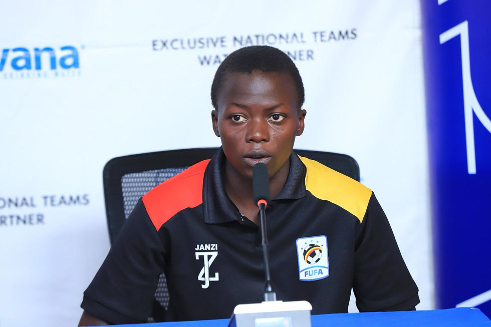 Uganda Teen Cranes skipper Agnes Nabukenya. Photo by FUFA media.