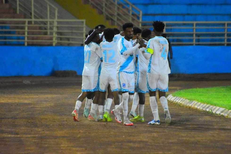 Bahirdar Ketema stormed back from an early deficit in their lopsided victory over Saint George on Sunday. Photo Credit: Ethiopian Premier League