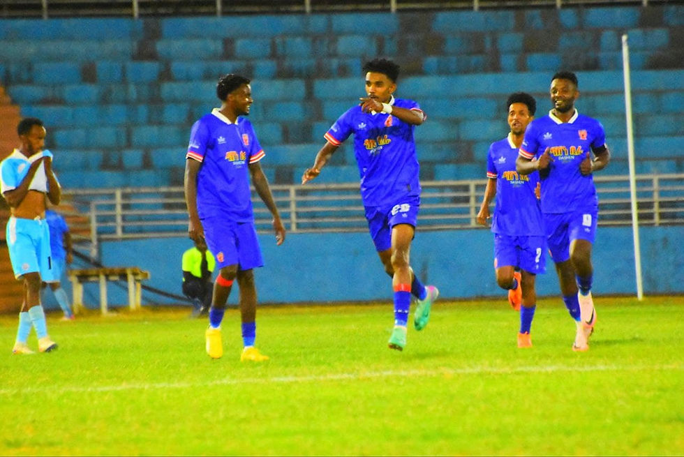 Fasil Kenema celebrate against Ethiopian Insurance. Photo Credit: Ethiopian Premier League