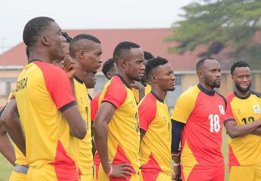 Uganda Cranes train ahead of the 2024 African Nations Championship (CHAN)