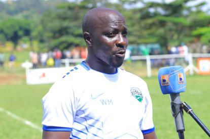 New Mbale Heroes interim coach Mubarak Wamboya.