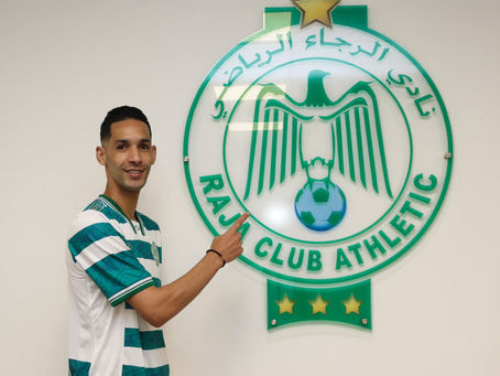 Le Raja Club Athletic annonce la signature de Badr Benoun
