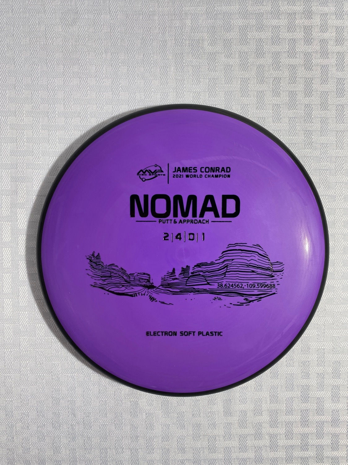 MVP Electron Soft Nomad James Conrad Signature Series 173g