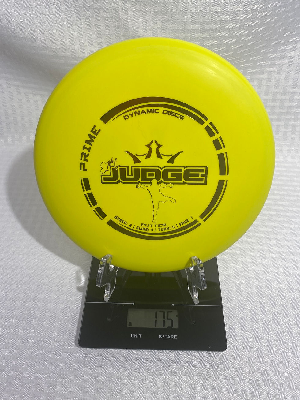Thumbnail: Dynamic Discs Prime eMac Judge Gold Stamp 175g