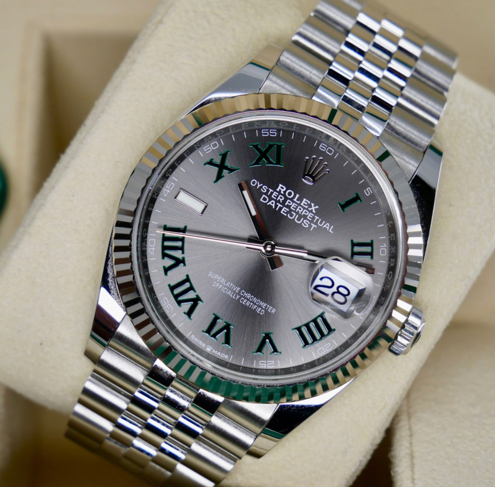 Rolex Datejust 36 Wimbledon