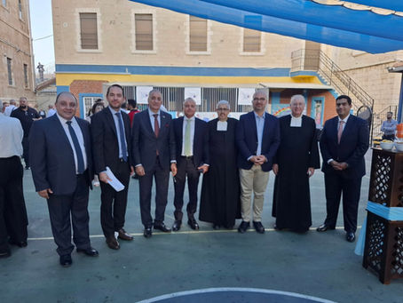 The Frères Secondary School in Jerusalem celebrated its 150th Jubilee