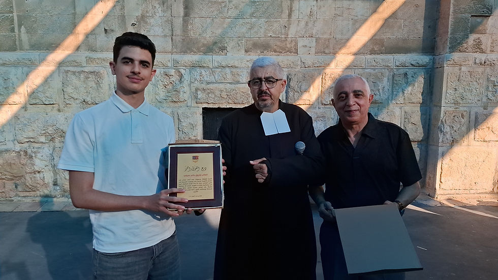 A Beacon of Excellence in the Heart of Jerusalem: Collège des Frères Honours Brothers Farouk and Osama Al-Afifi