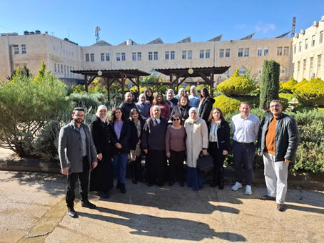  The teaching staff of the American Curriculum participated in a training workshop at Al-Quds University