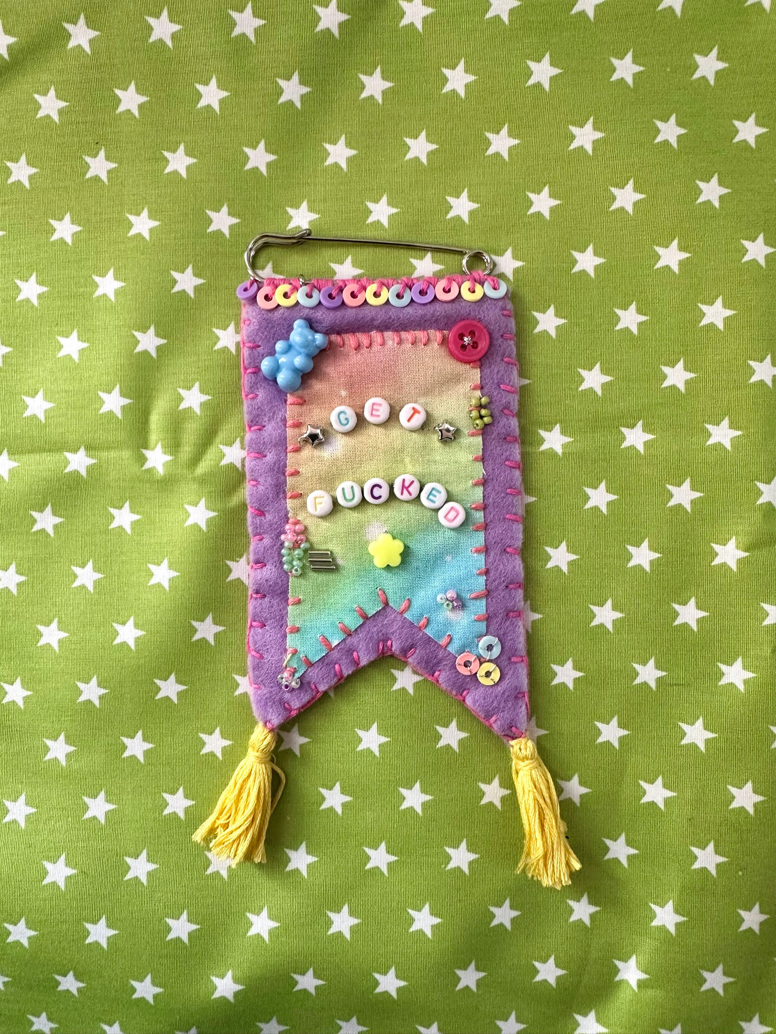 Get Fu***d Brooch