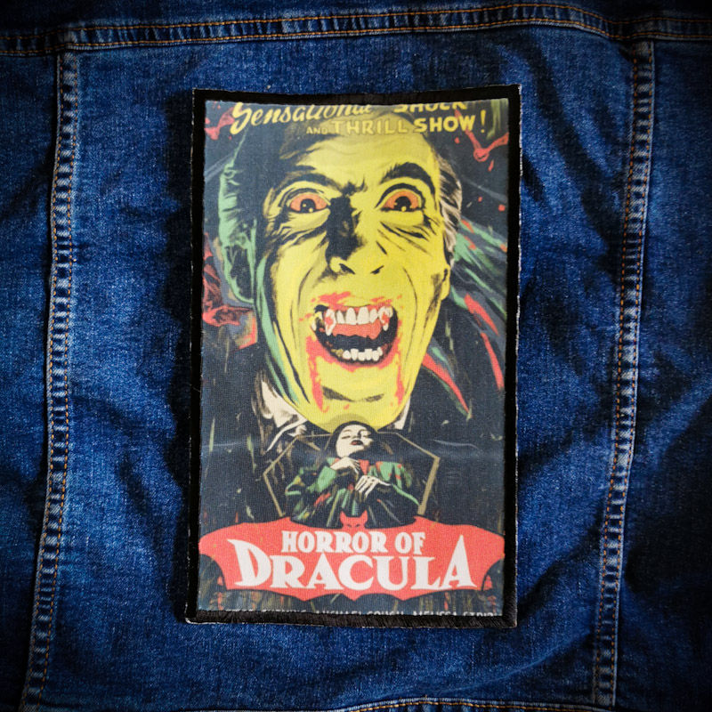 Horror of Dracula Large Back Patch