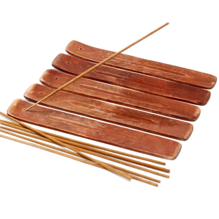 Carved Mango wood ash catcher