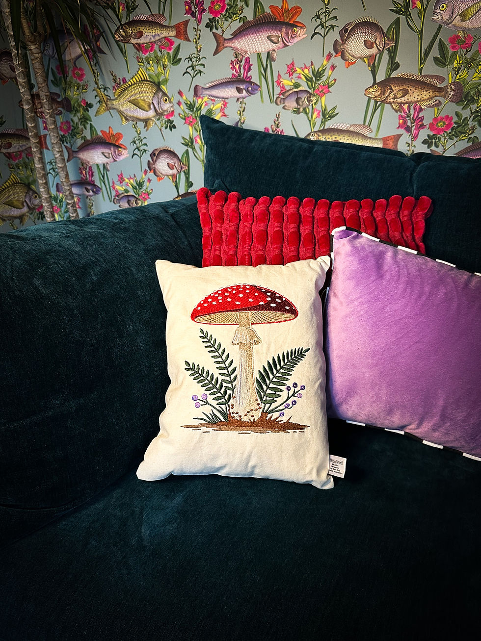 Amanita Scatter Cushion