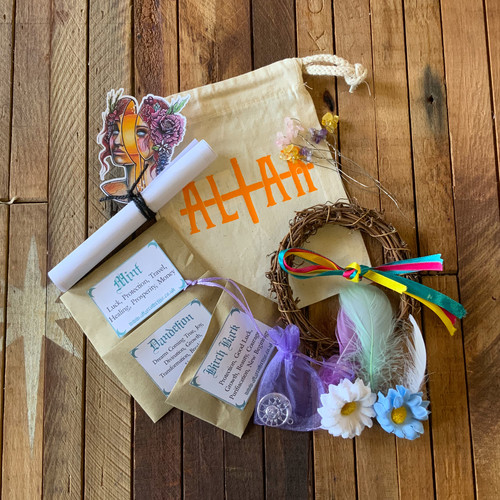 Abundance Wreath Spell Kit Altar Collective