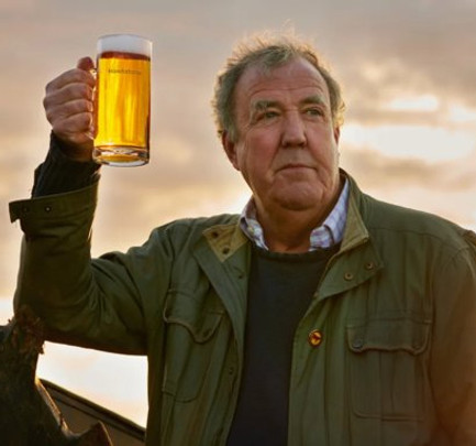 Jeremy Clarkson's Hawkstone Beer at The Red Lion in Overton