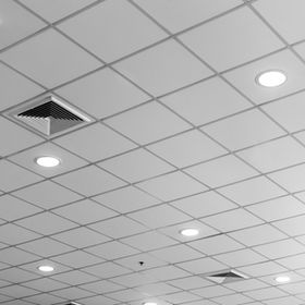 fluorescent lamp on the modern ceiling.j
