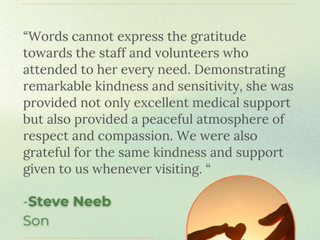 Where Dignity Lives: A Family’s Reflection on End-of-Life Care at Huron Shores Hospice