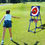Thumbnail: Axe Throwing Bristle Target with 8 Throwing Axes Set