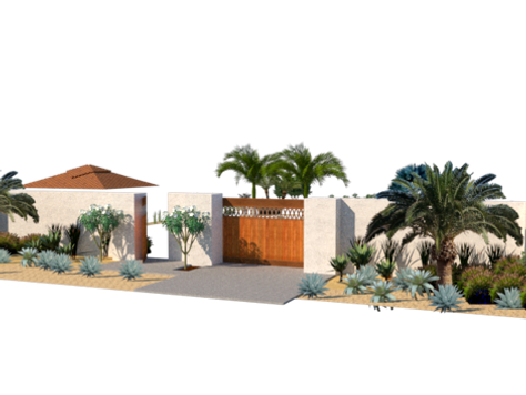 Diseño de jardines 3D 