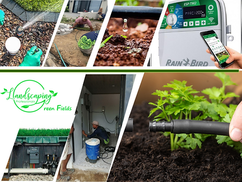 Instalación de sistema de riego