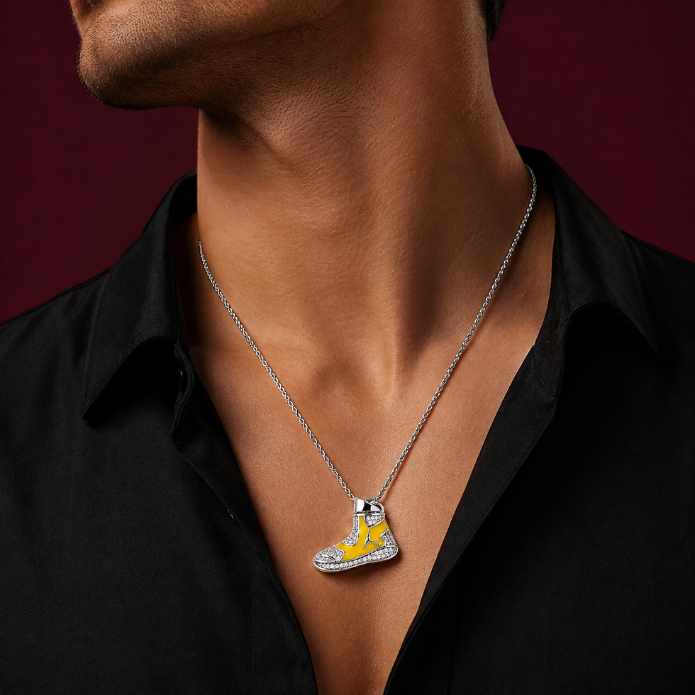 Thumbnail: High-Top Sneaker Charm Pendant