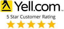 Yell 5 star reviews logo