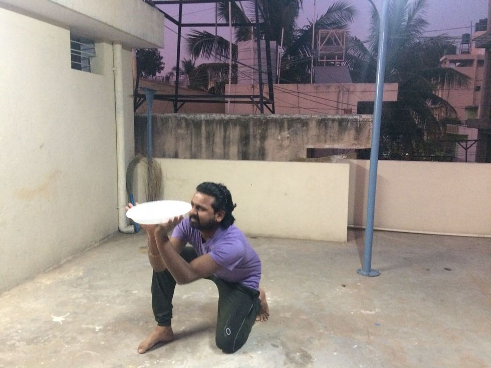 Imaginary Weight lifting