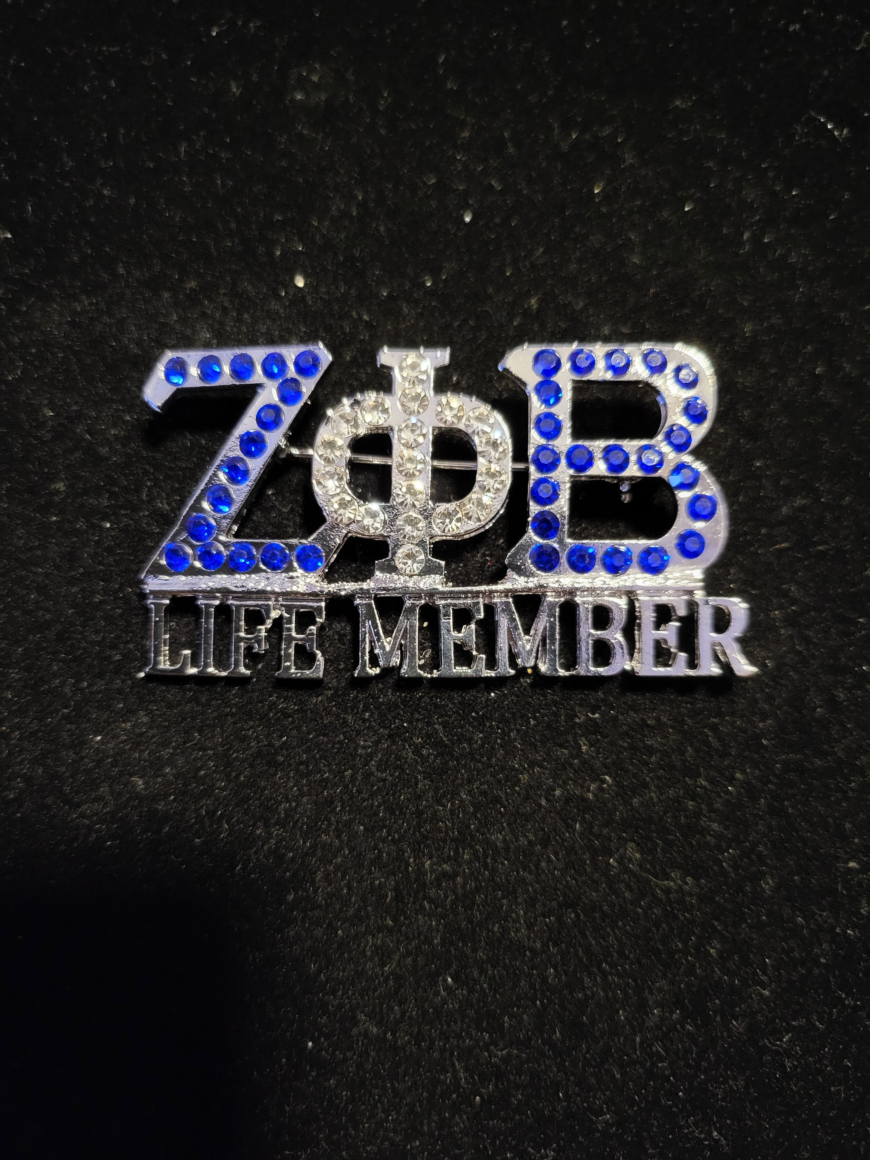 Zeta Life Member Brooch