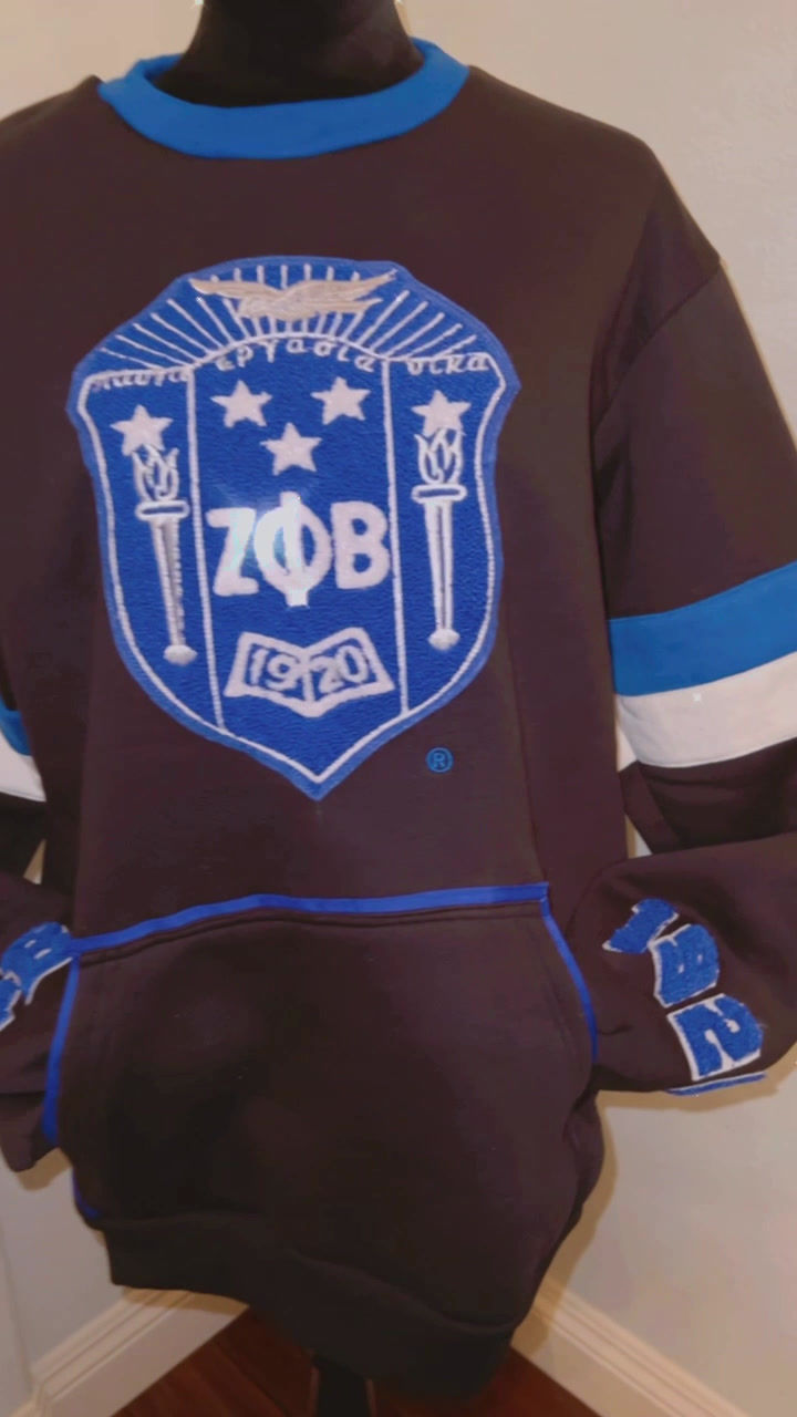Thumbnail: Zeta Shield and Chenille Sweatshirt