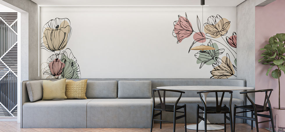 SALA DE ESTAR E JANTAR _ CAATIVA LAPA.