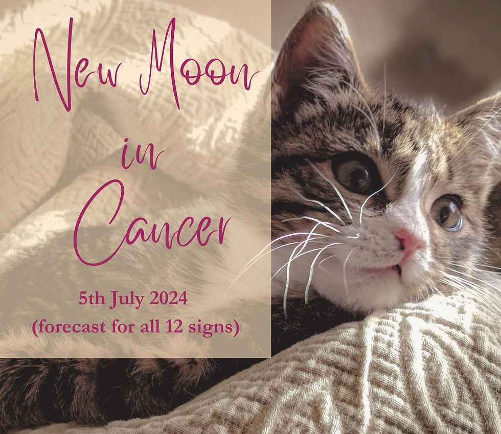 new moon in Cancer on 5th July 2024