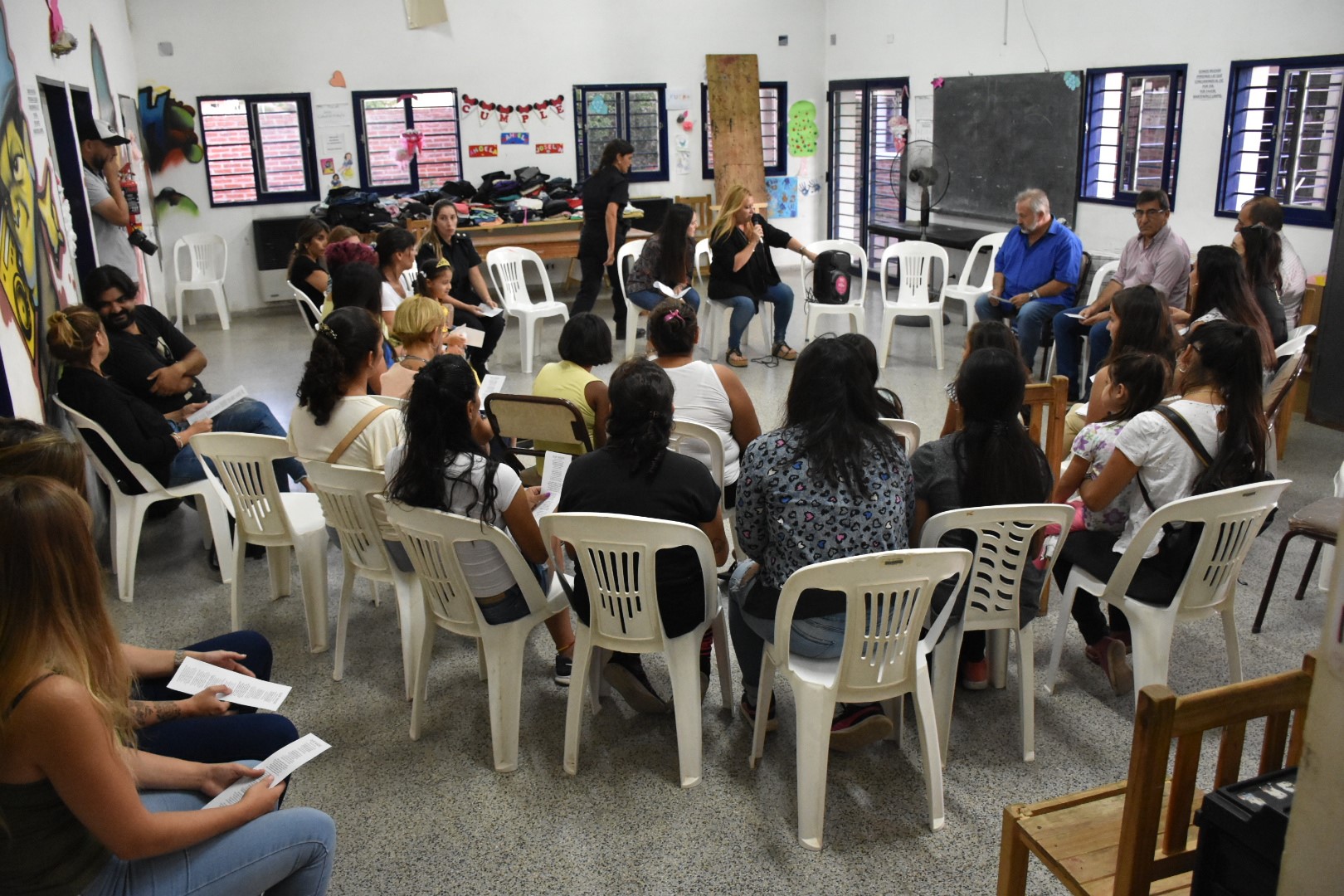 Charla-taller 
"Circuito de reflexión y prevención sobre género"