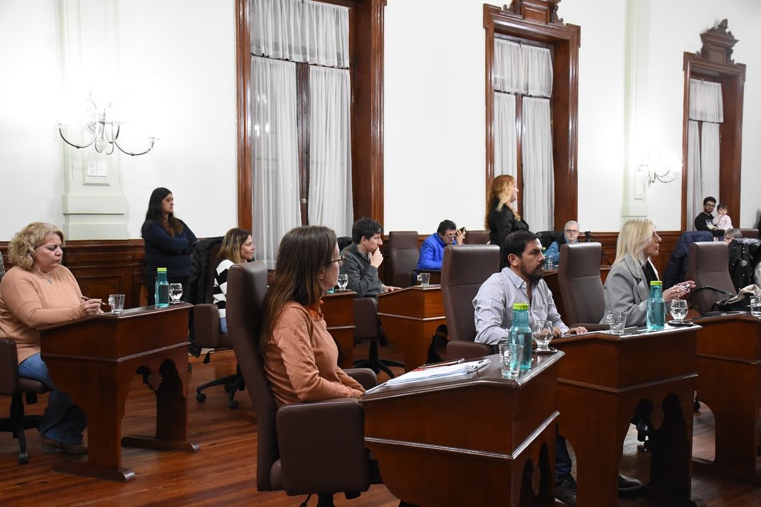 Sesión Pública Ordinaria con 8 expedientes a tratar a partir de proyectos de ordenanza presentados por los diferentes bloques.