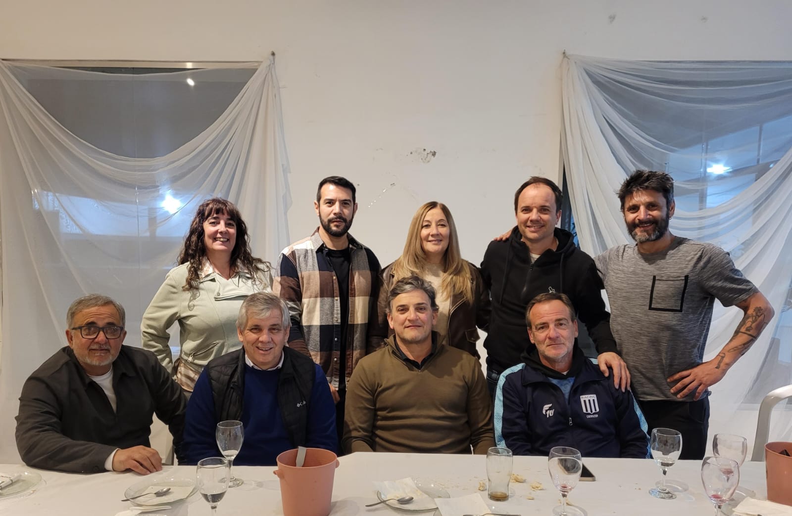El Municipio y Club Racing ratifican su trabajo conjunto para la Liga Nacional