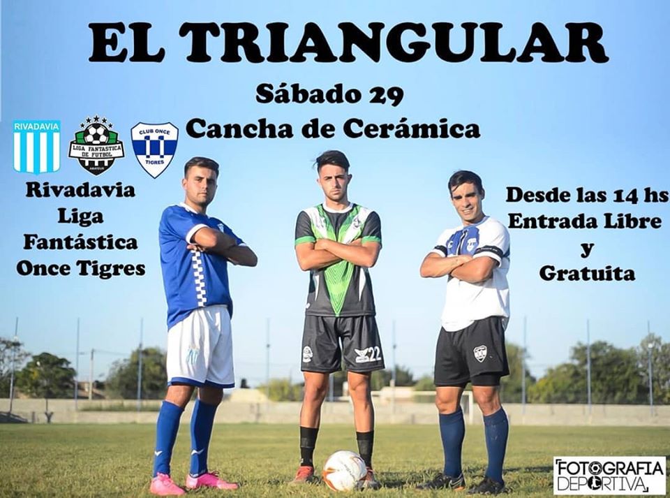 Fútbol
Once Tigres, Rivadavia y Defensores de Chivilcoy en el Triangular de verano
