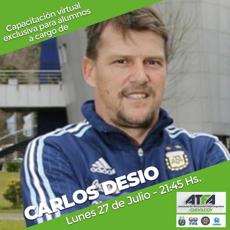 Fútbol
Charla virtual de Carlos Desio a los alumnos de ATFA