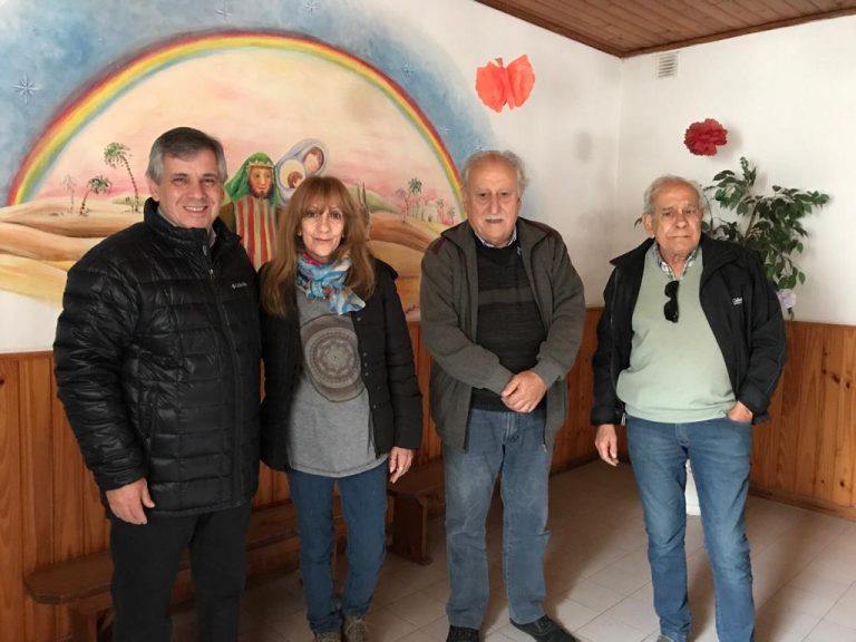 Recorrida por el edificio donde se abrirá un jardín exclusivamente maternal municipal