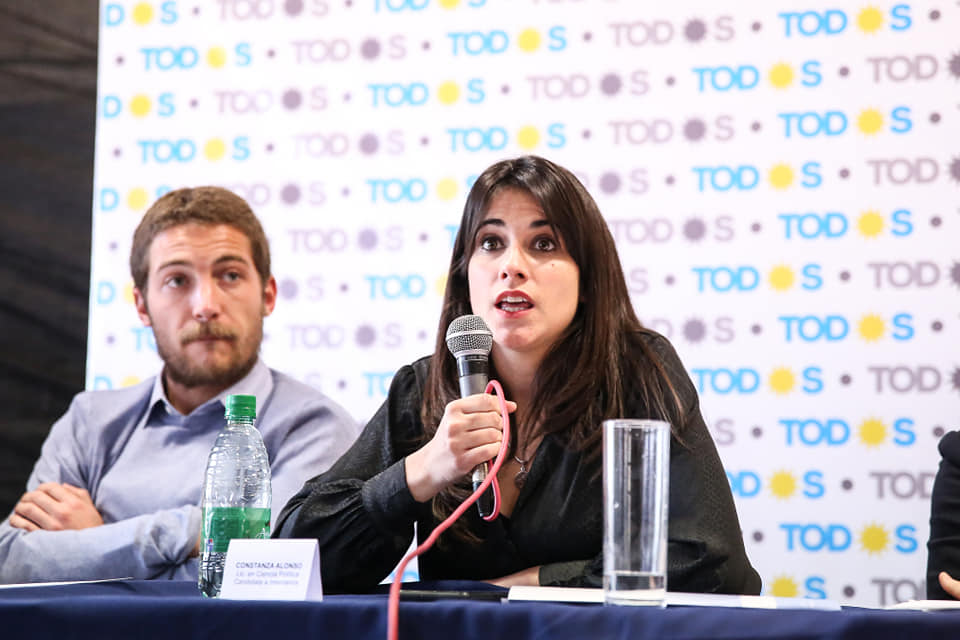 Constanza Alonso 
“La obra pública siempre será más sencilla de hacer llegar si tenemos un gobierno