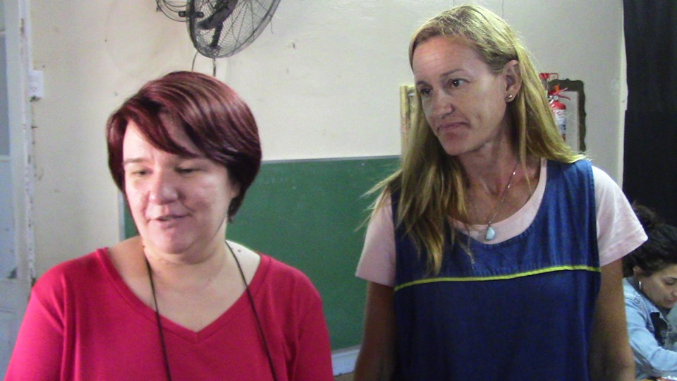Lorena Bustos
“Pensamos cada día en formar una escuela diferente porque el arte tiene mucho para tra