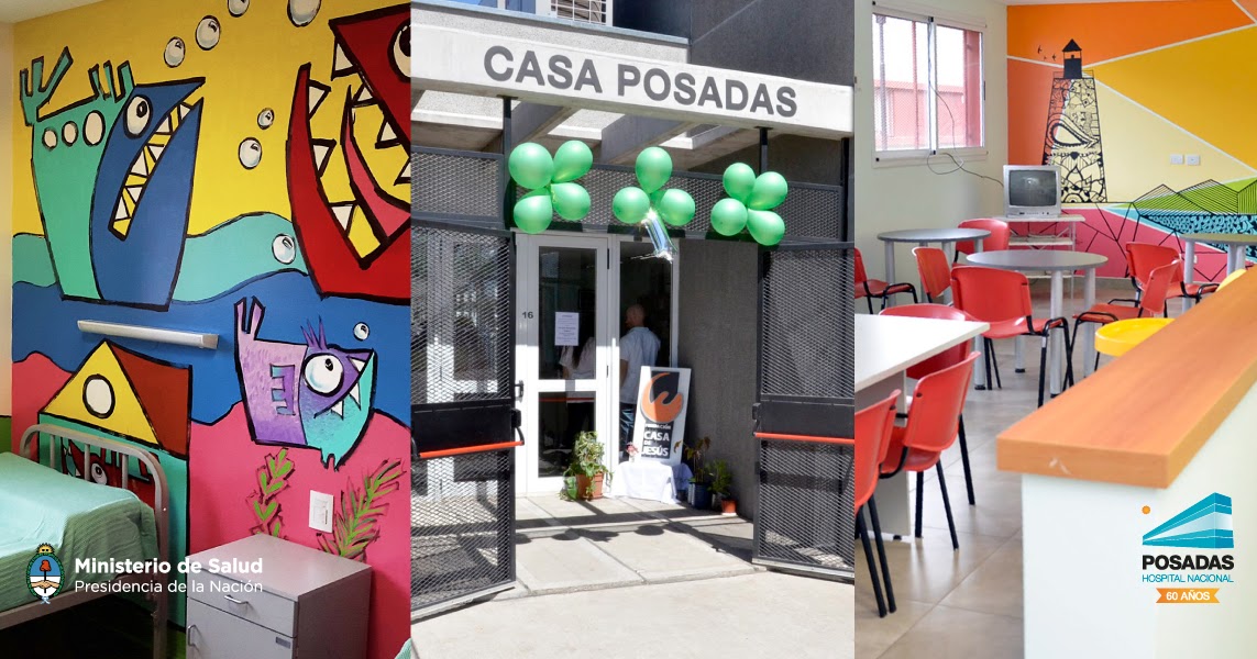 Hospital Posadas 
Ponen a disposición “Casa Hogar” para cualquier vecino de Chivilcoy que la necesit