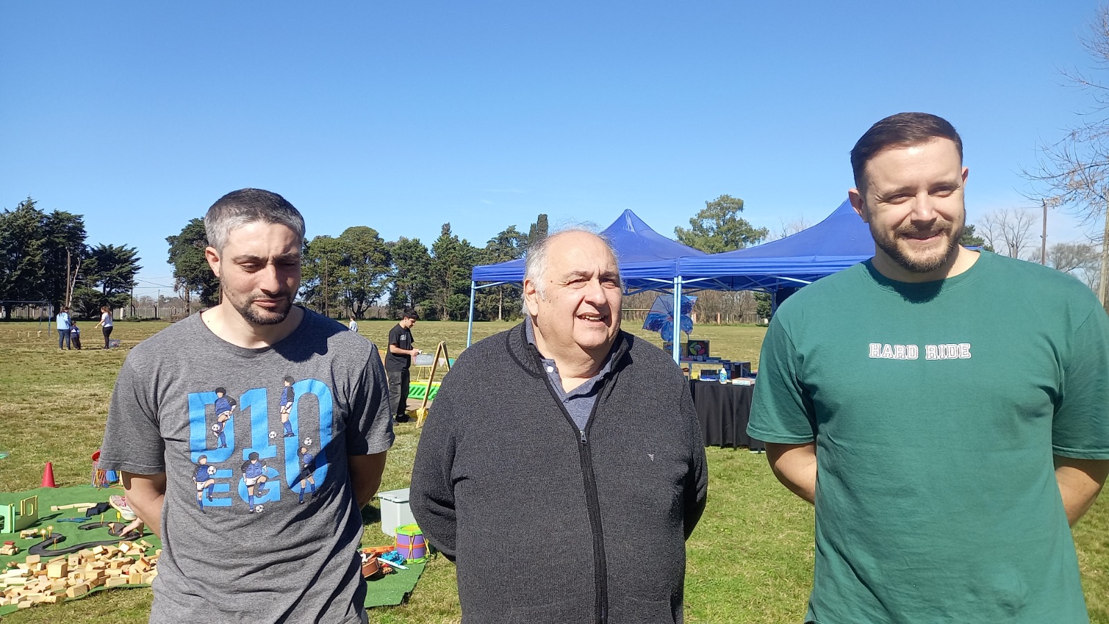 Campo de deportes “Estamos tratando siempre de agregar alguna mejora”, sostuvo Bozzo