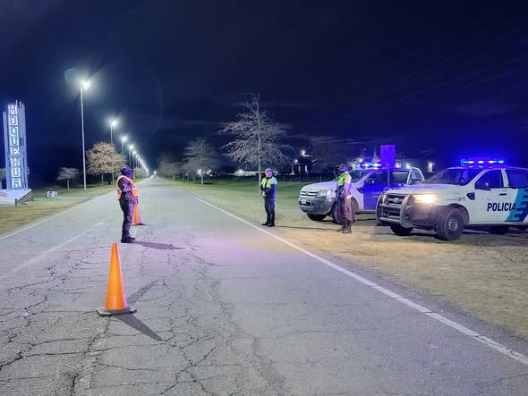 Fuertes controles vehiculares en distintos accesos a Chivilcoy