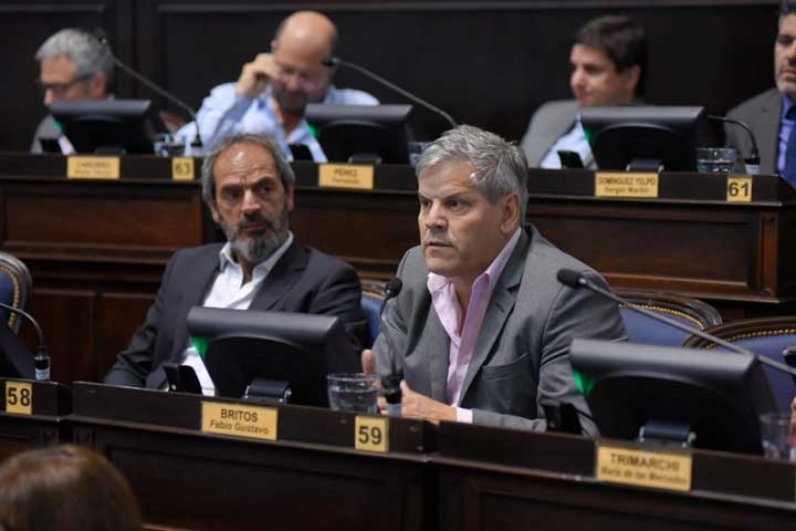 Ley Impositiva
Britos acompañó pero pidió “medidas más profundas para poner de pie a la Provincia”