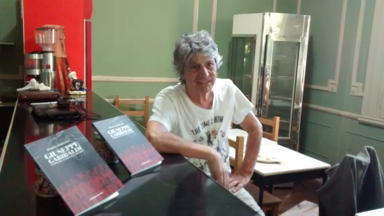 Libro sobre Guiseppe Garibaldi
“Lo más atrayente, como psicólogo que soy, fue descubrir el personaje