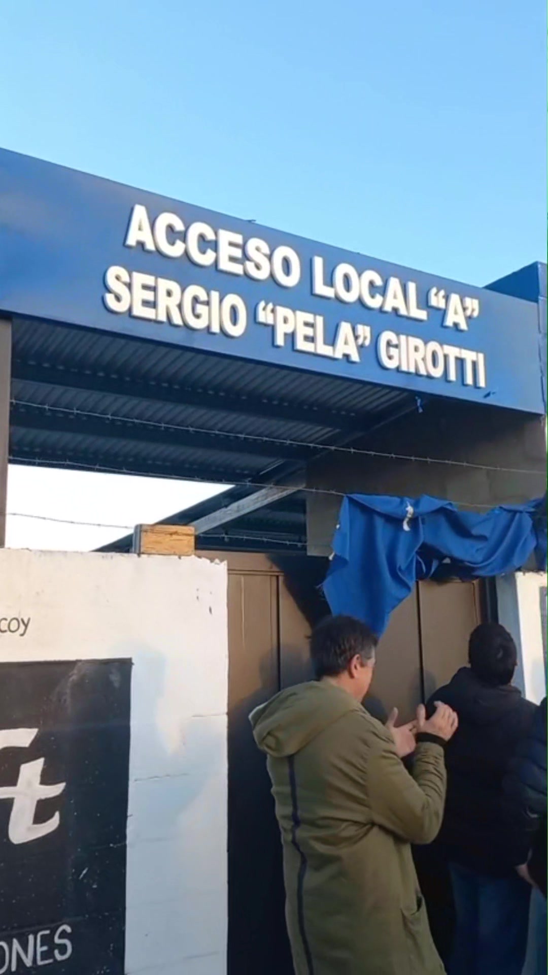 Nuevo acceso al público en el estadio de Cerámica Argentina