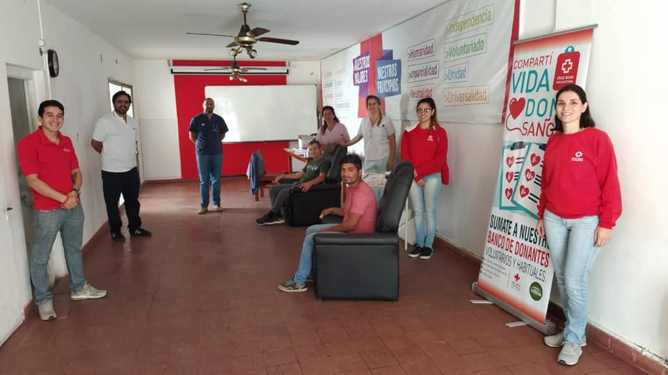 Cruz Roja filial Chivilcoy
Preparan una nueva colecta de sangre para el lunes 4 de mayo